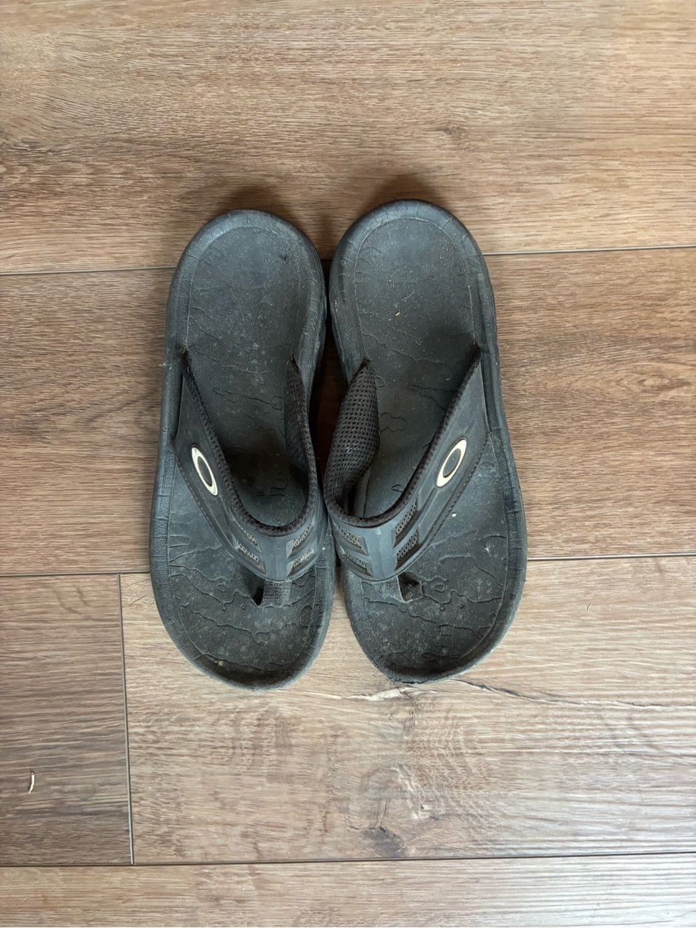 Oakley Black Men's Thong Sandals